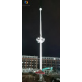 Dip Hot Dip Galvanizado High Lighting Pole Mast telescópico Polo de luz de la calle 15m 20m 25m 30m 35m 40m